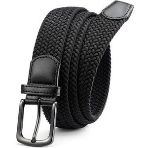 CHAOREN Mens Braided Stretch Belt Golf Casual Belt for Jeans Shorts Pants